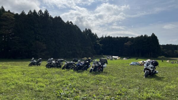 2025.09.27-28 モトサガキャンプに行ってきました。