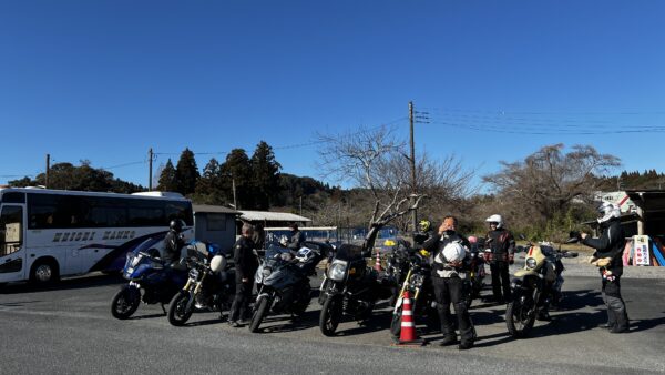 2026.01.14 極寒平日うまいものツーリングに行ってきました。